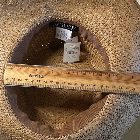 J. Crew Wide-Brim Raffia Bucket Hat - Picture 8 of 12